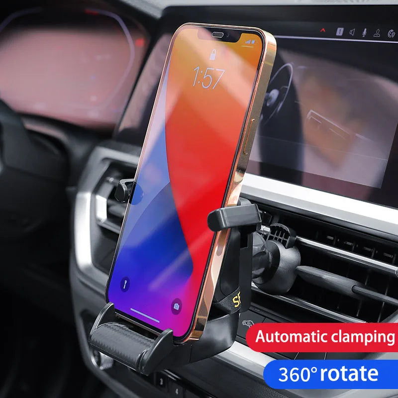 Racing Seat Design Car Phone Holder Mount Stand Suction Cup Smartphone Mobile Cell Support in Car Bracket for Iphonesamsung Mi